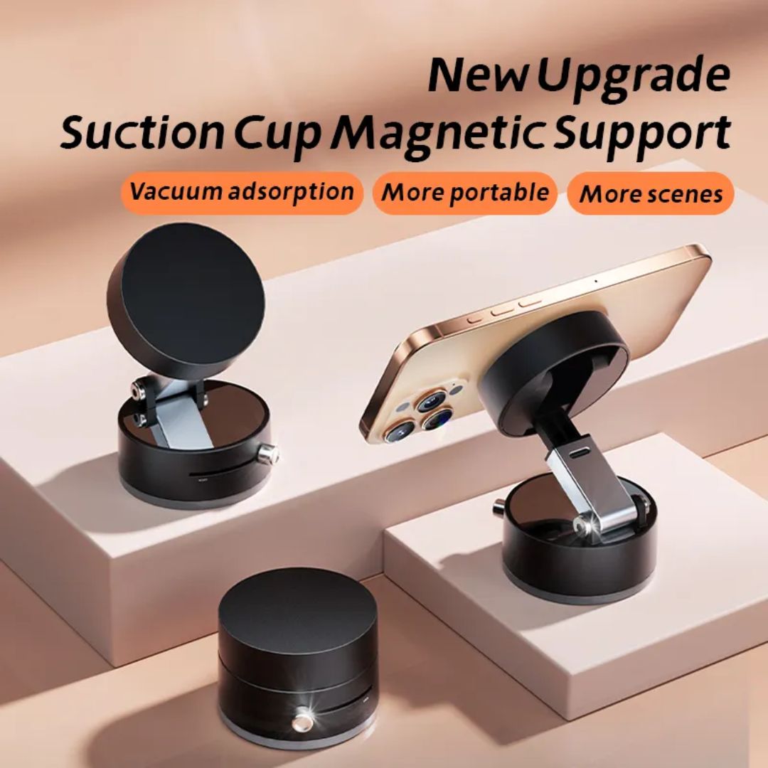 Magnetic Car Mobile Holder for Dashboard Vacuum Suction