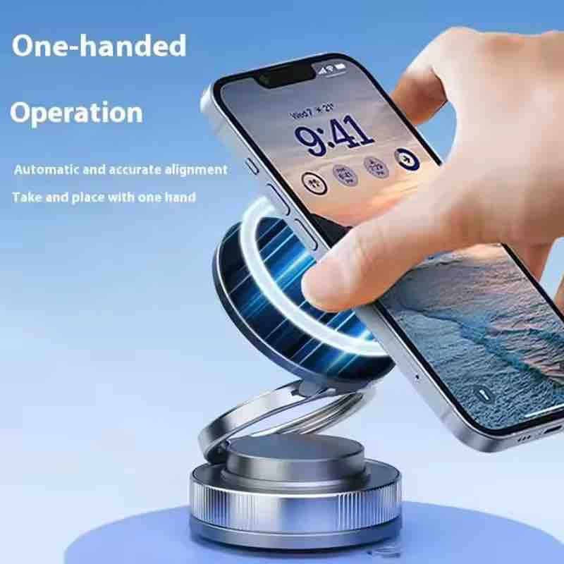 Magnetic Car & Multi Use Metalic Mobile Holder