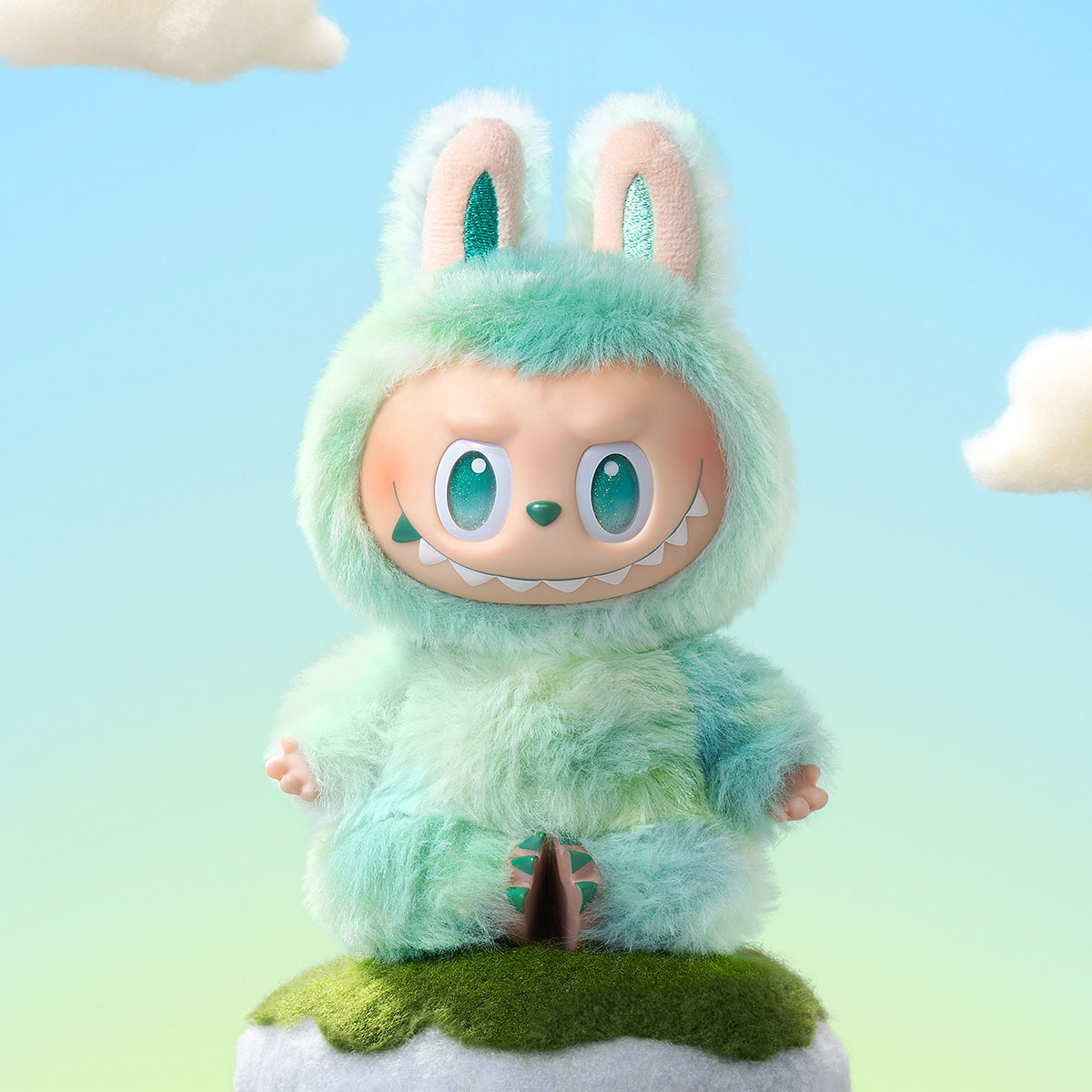 Labubu Doll Key Chain (Pop Mart) 1 Piece Plush Pendant Blind Box